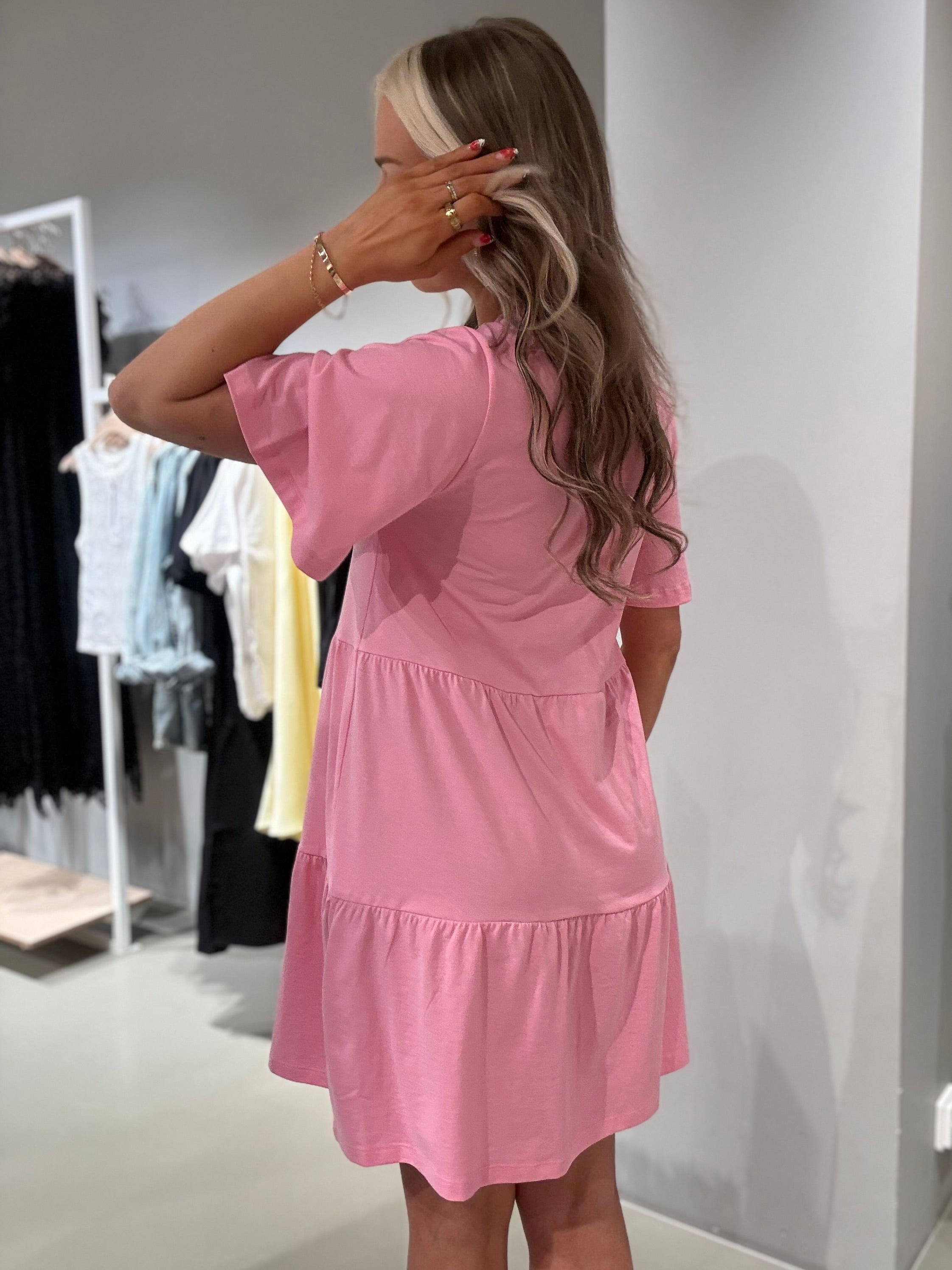 VISUMMERA Short Dress - Begonia Pink